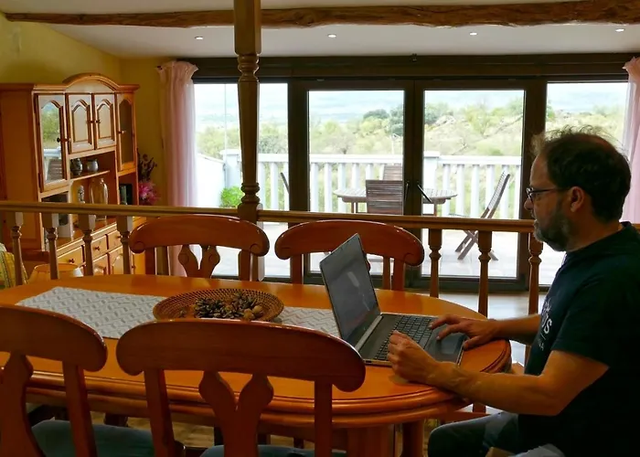 El Triskel De Chumbea, Excepcional Con Maravillosas Vistas A 5km De Bejar Apartment